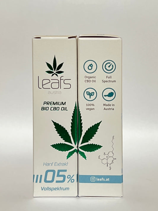 Leafs Bio CBD Öl 5% - ABD Vision Handels GmbH