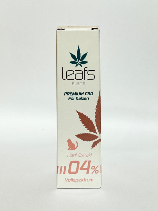 Leafs CBD Öl für Katzen 4% - ABD Vision Handels GmbH