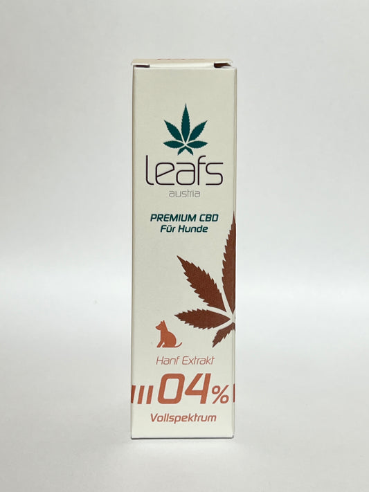 Leafs CBD Öl für Hunde 4% - ABD Vision Handels GmbH